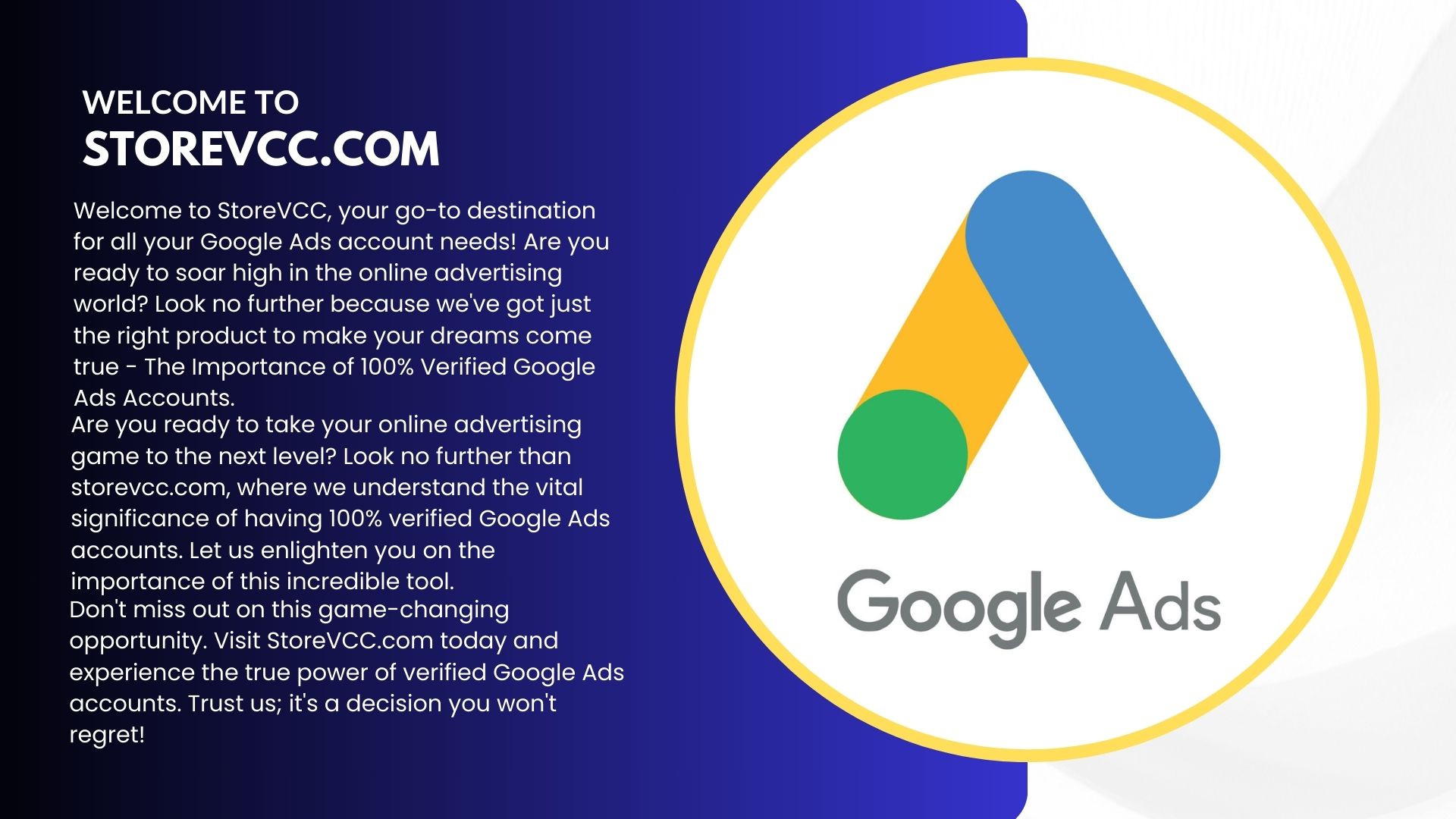 The Importance of 100% Verified Google Ads Accounts